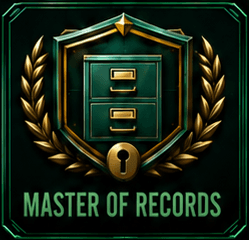 Master of Records badge