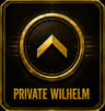 Private Wilhelm badge