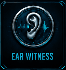 Ear Witness badge